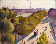 Marquet Albert Quai du Louvre Summer  - Hermitage